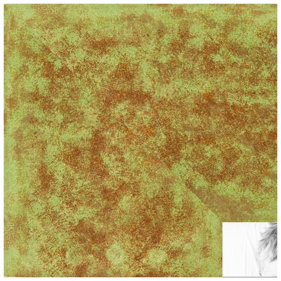 ArtToFrames 22x26 inch Aged Copper Green Picture Frame, Green Wood Poster Frame (4954)