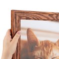 thumbnail image 1 of ArtToFrames 22x28 Inch Honey Picture Frame, This Brown Wood Poster Frame is Great for Your Art or Photos, Comes with 060 Plexi Glass (4104), 1 of 7