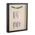 thumbnail image 1 of ArtToFrames 22x28 Inch Shadow Box Picture Frame, with a Satin Black Tall 1 Wide Shadowbox frame and Oyster Mat Backing (4654), 1 of 7