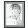 thumbnail image 1 of ArtToFrames 22x28" Matted Picture Frame with 18x24" Single Mat Photo Opening Framed in 1.25" Black Stain on Solid Red Oak and 2" Silverpine Mat (FWM-4083-22x28), 1 of 8