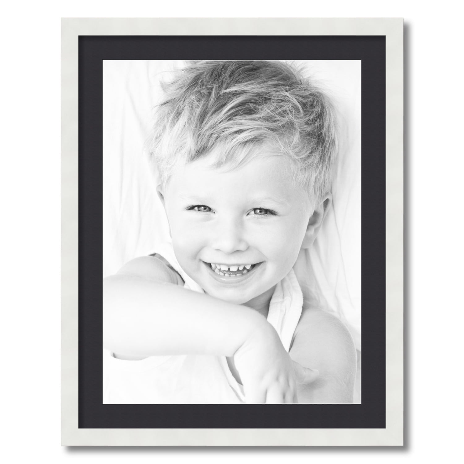  VCK Picture Frame 8×10 Set of 5 Display Pictures 5x7 with Mat  or 8x10 Without Mat, High Definition Glass Multi White Photo Frames for  Baby Pictures, Weddings, Portraits Display