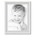 thumbnail image 1 of ArtToFrames 22x28" Matted Picture Frame with 18x24" Single Mat Photo Opening Framed in 1.25" Satin White Frame and 2" Candlewick Mat (FWM-3966-22x28), 1 of 8