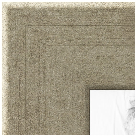 ArtToFrames 22x30 Inch Muted Prosecco Gold Picture Frame, This Gold MDF Poster Frame is Great for Your Art or Photos, Comes with 060 Plexi Glass (2WOM-4678)