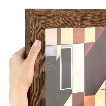 ArtToFrames 22x32 inch Brown Picture Frame, Brown Wood Poster Frame (4291)