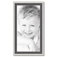 thumbnail image 1 of ArtToFrames 22x40" Matted Picture Frame with 18x36" Single Mat Photo Opening Framed in 1.25" Off White Wash on Ash and 2" Charcoal Mat (FWM-4098-22x40), 1 of 8