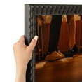 thumbnail image 1 of ArtToFrames 23" x 38" Black Cascade Picture Frame, 23x38 inch Multi Wood Poster Frame (WOM-5192),  Pack, 1 of 7