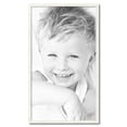 thumbnail image 1 of ArtToFrames 23" x 40" White Picture Frame, 23x40 inch White Wood Poster Frame (WOM-5138), 1 of 5