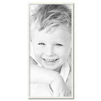 ArtToFrames 23" x 50" White Picture Frame, 23x50 inch White Wood Poster Frame (WOM-5140)