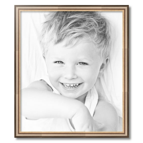 ArtToFrames 23x27" Anique Silver Picture Frame, Silver Wood Poster Frame, with Regular Acrylic and 2 (FBPL-4964)