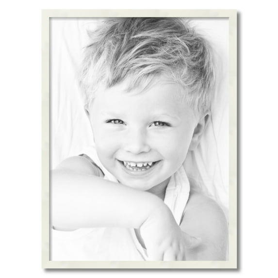 ArtToFrames 23x31" White Picture Frame, White Wood Poster Frame, with Regular Acrylic and 2 (FBPL-5140)