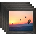 thumbnail image 1 of ArtToFrames 24" x 24" Black Picture Frame, 24x24 inch Black Wood Poster Frame (WOM-4288), 4 Pack, 1 of 7