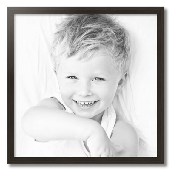 ArtToFrames 24" x 24" Brown Kona Picture Frame, 24x24 inch Brown Wood Poster Frame (WOM-4886), 3 Pack