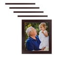 thumbnail image 1 of ArtToFrames 24" x 24" Cherry Picture Frame, 24x24 inch Red Wood Poster Frame (WOM-4309), 5 Pack, 1 of 6