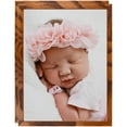 thumbnail image 1 of ArtToFrames 24" x 24" Honey Picture Frame, 24x24 inch Brown Wood Poster Frame (WOM-4214), 2 Pack, 1 of 7