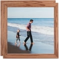 thumbnail image 1 of ArtToFrames 24" x 26" Honey Picture Frame, 24x26 inch Brown MDF Poster Frame (WOM-4085), 2 Pack, 1 of 8