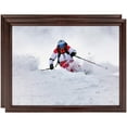 thumbnail image 1 of ArtToFrames 24" x 30" Brown Picture Frame, 24x30 inch Red Wood Poster Frame (WOM-4092), 2 Pack, 1 of 6