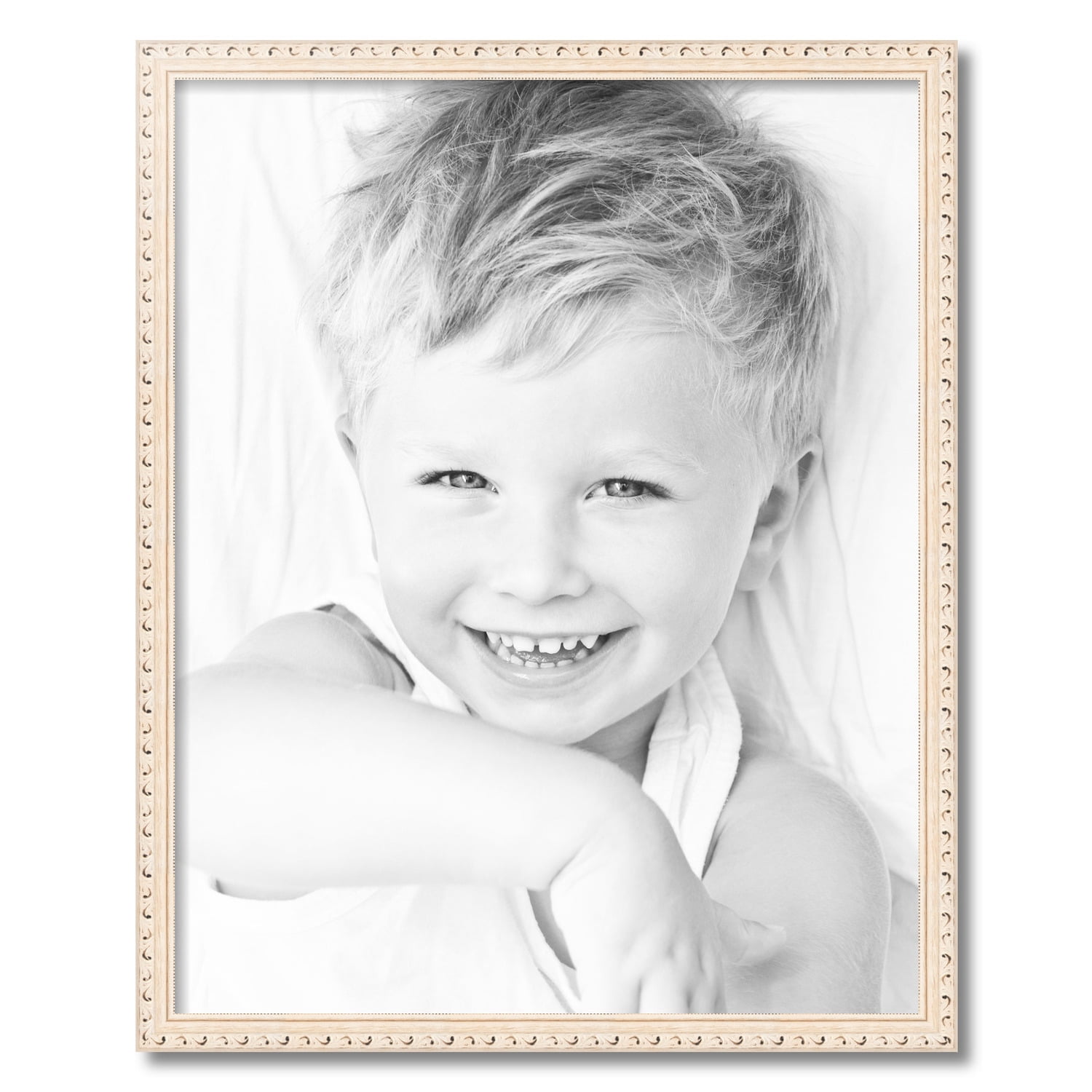 ArtToFrames 24" x 30" White Wash Picture Frame, 24x30 inch White Wood