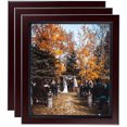 thumbnail image 1 of ArtToFrames 24" x 30" Windsor Mahogany Picture Frame, 24x30 inch Brown MDF Poster Frame (WOM-4684), 3 Pack, 1 of 7