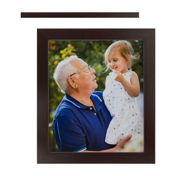 ArtToFrames 24" x 36" Cherry Picture Frame, 24x36 inch Red Wood Poster Frame (WOM-4309), 2 Pack