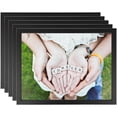 thumbnail image 1 of ArtToFrames 24" x 36" Satin Black Picture Frame, 24x36 inch Black Wood Poster Frame (WOM-1451), 5 Pack, 1 of 8