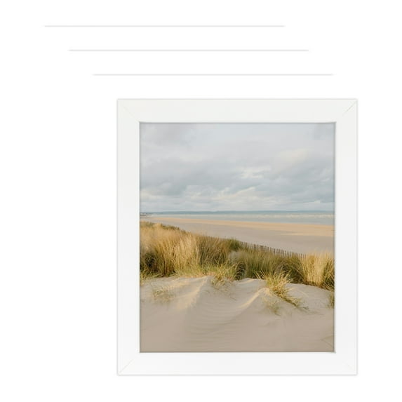 ArtToFrames 24" x 37" White Picture Frame, 24x37 inch White MDF Poster Frame (WOM-3930), 4 Pack