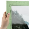 thumbnail image 1 of ArtToFrames 24" x 43" Pale Green Picture Frame, 24x43 inch Green Wood Poster Frame (WOM-4605),  Pack, 1 of 7