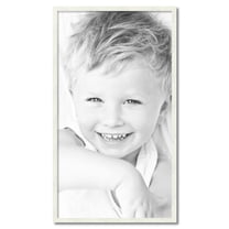 ArtToFrames 24" x 43" White Picture Frame, 24x43 inch White Wood Poster Frame (WOM-5140)