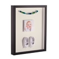 thumbnail image 1 of ArtToFrames 24x24 Inch Shadow Box Picture Frame, with a Satin Black Tall 1 Wide Shadowbox frame and Brilliant White Mat Backing (4654), 1 of 7