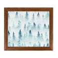 thumbnail image 1 of ArtToFrames 24x24" Walnut Picture Frame, Brown Wood Poster Frame, with Regular Acrylic and Foam Backing 3/16 inch (FBPL-4086), 1 of 8