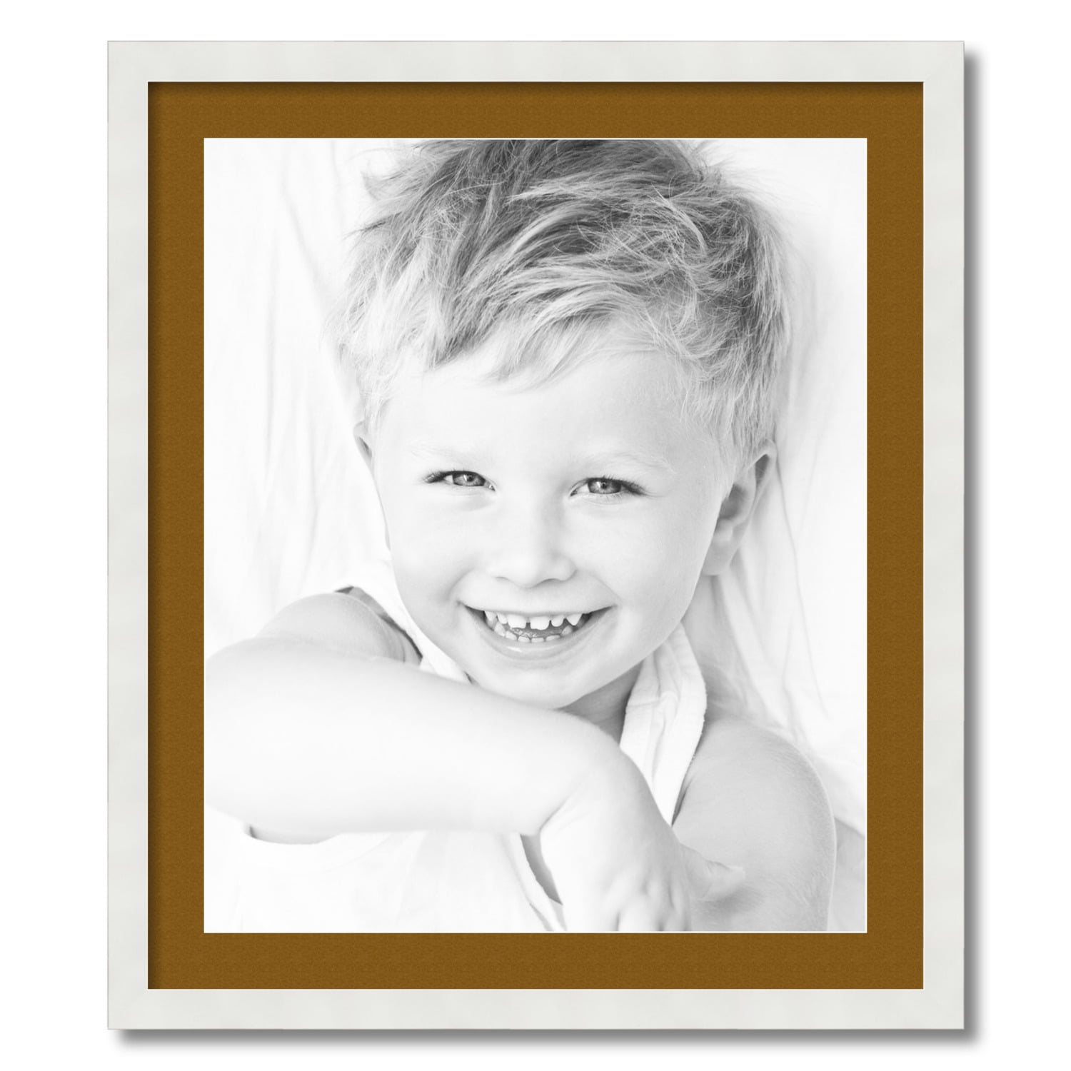 24x28 White and Coronado Matted Picture Frame