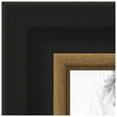 thumbnail image 1 of ArtToFrames 24x29 inch Black Velvet with Gold Picture Frame, Black MDF Poster Frame (4690), 1 of 1