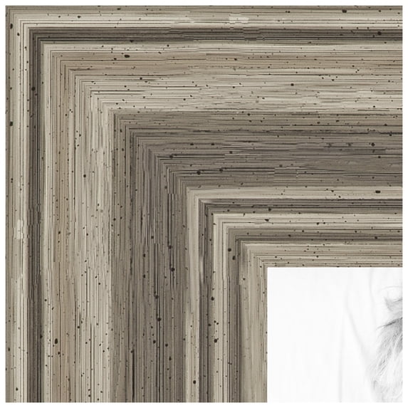 ArtToFrames 24x29 inch Silver Picture Frame, Silver Wood Poster Frame (4445)