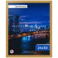 thumbnail image 1 of ArtToFrames 24x30 Inch - 61x76.2 CM Gold Puzzle Frame for 1000 piece Puzzles.1.25 Inch Custom MDF Puzzle Frames, Classic Gold - Comes with Economy Acrylic, 1 of 6