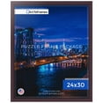 thumbnail image 1 of ArtToFrames 24x30 Inch - 61x76.2 CM Red Puzzle Frame for 1000 piece Puzzles.1.25 Inch Custom Wood Puzzle Frames, Cherry - Comes with Economy Acrylic, 1 of 6