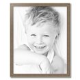 thumbnail image 1 of ArtToFrames 24x30 Inch Aged White Gold Picture Frame, This Silver Wood Poster Frame is Great for Your Art or Photos, Comes with 060 Plexi Glass (2036), 1 of 1