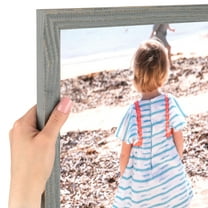 ArtToFrames 24x30 Inch Gray Picture Frame, This Gray Wood Poster Frame is Great for Your Art or Photos, Comes with 060 Plexi Glass (4746)