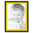 thumbnail image 1 of ArtToFrames 24x32" Matted Picture Frame with 20x28" Single Mat Photo Opening Framed in 1.25" Satin Black and 2" Canary Mat (FWM-3926-24x32), 1 of 8