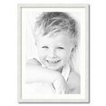 thumbnail image 1 of ArtToFrames 24x34 Matted Picture Frame with 20x30 Single Mat Photo Opening Framed in 1.25 Satin White Frame and 2 Fabric White Mat (FWM-3966-24x34), 1 of 8