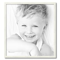 ArtToFrames 25" x 27" White Picture Frame, 25x27 inch White Wood Poster Frame (WOM-5140)