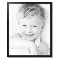 ArtToFrames 25" x 31" Black Picture Frame, 25x31 inch Black Wood Poster Frame (WOM-5139)