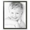 thumbnail image 1 of ArtToFrames 26" x 31" Antique Black Picture Frame, 26x31 inch Black Wood Poster Frame (WOM-5106), 1 of 5