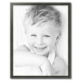 thumbnail image 1 of ArtToFrames 26" x 33" Antique Black Picture Frame, 26x33 inch Black Wood Poster Frame (WOM-5106), 1 of 5