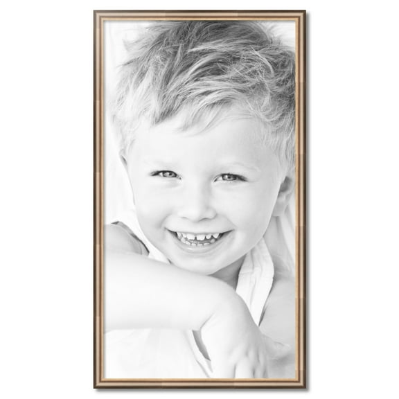 ArtToFrames 26" x 48" Anique Silver Picture Frame, 26x48 inch Silver Wood Poster Frame (WOM-4964)