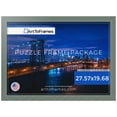 thumbnail image 1 of ArtToFrames 27.57x19.68 Inch - 70x50 CM Green Puzzle Frame for 1000 piece Puzzles.1.50 Inch Custom Wood Puzzle Frames, Green - Comes with Economy Acrylic, 1 of 6