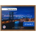 thumbnail image 1 of ArtToFrames 27.6x19.7 Inch - 70x50 CM Gold Puzzle Frame for 1000 piece Puzzles.1.00 Inch Custom Wood Puzzle Frames, New Gold - Comes with Economy Acrylic, 1 of 6