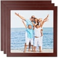 thumbnail image 1 of ArtToFrames 27" x 27" Cherry Picture Frame, 27x27 inch Red MDF Poster Frame (WOM-4643), 3 Pack, 1 of 7