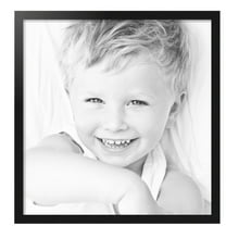 ArtToFrames 27" x 28" Black Steel Picture Frame, 27x28 inch Black MDF Poster Frame (WOM-4639), Pack