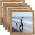 thumbnail image 1 of ArtToFrames 27" x 28" Honey Picture Frame, 27x28 inch Brown MDF Poster Frame (WOM-4085), 5 Pack, 1 of 8
