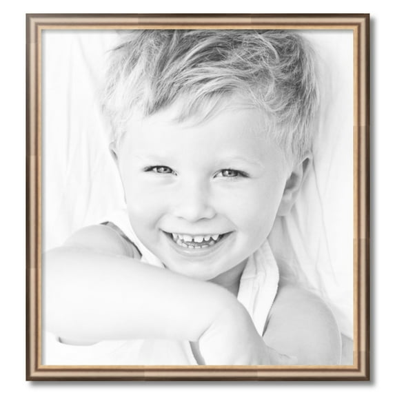 ArtToFrames 27" x 29" Anique Silver Picture Frame, 27x29 inch Silver Wood Poster Frame (WOM-4964)