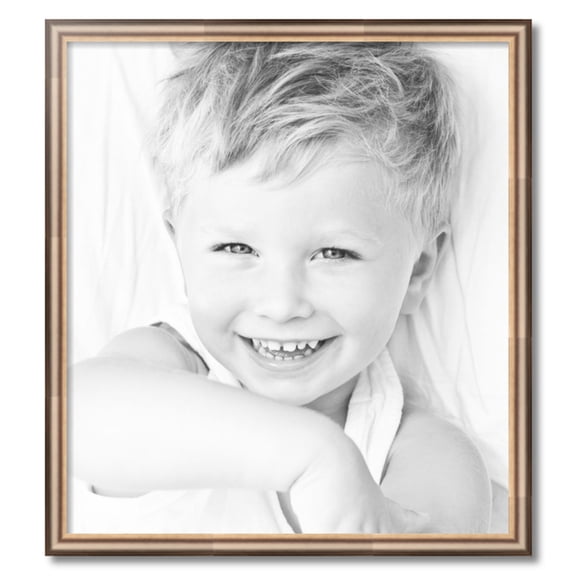 ArtToFrames 27" x 30" Anique Silver Picture Frame, 27x30 inch Silver Wood Poster Frame (WOM-4964)